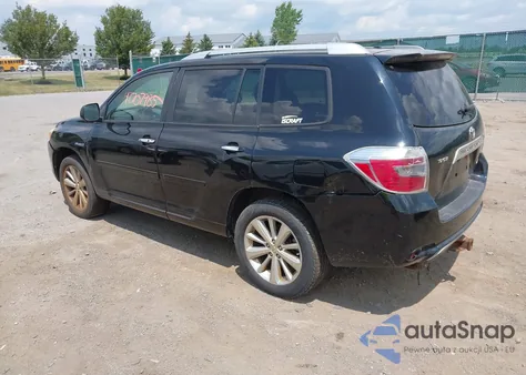 2009 Toyota Highlander Hybrid Limited из США, поврежденный, VIN JTEEW44A792034108